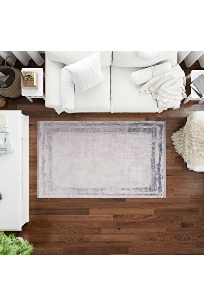 Cottage Carpet Silky Velvet 120X180 Cm - Grey Border