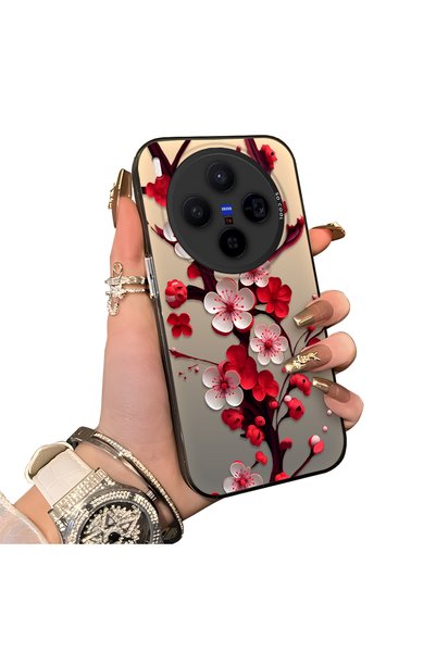 Hontinga Vivo X300 Compatible Silicone Edge Hard Back Case Couple Phone Case ...