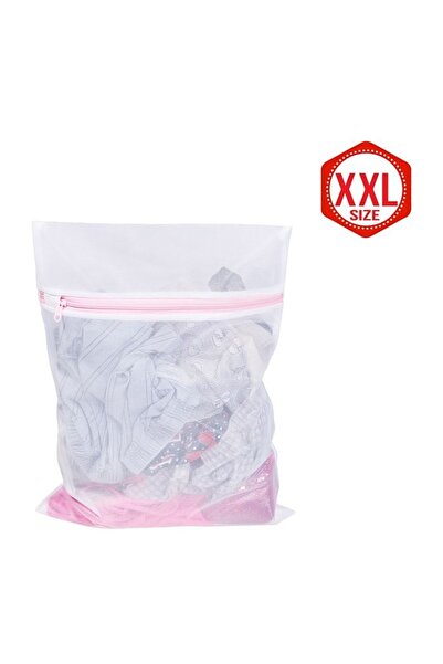 Jumbo Sac Spălare Sutiene, Multicolor, Protecție Rufe Delicate, 60x90cm, 90cm