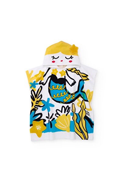 Tuc Tuc Girl's Poncho Towel