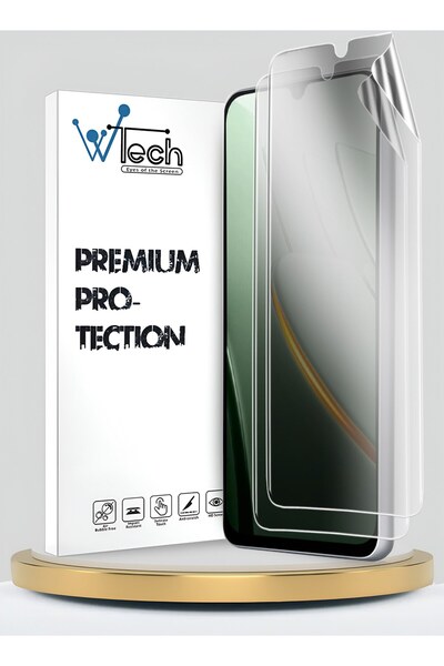 Wtech Xiaomi Poco C81 Pro 4G 2026 Premium Hydrogel Anti Spy Film Thin and Fle...