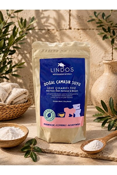 Lindos Oksijen Bazlı Doğal Çamaşır Suyu & Leke Çıkarıcı Toz