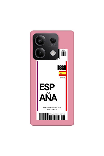 Other Xiaomi Redmi Note 13 5G Espana Arrival Pink Colored Silicone TPU Θήκη