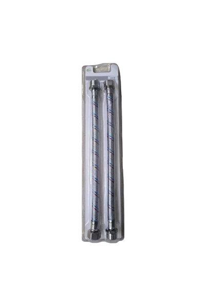 Tradesor Σπιράλ μπαταρίας βρύσης - 30cm - Male/Female - 2pcs - 23104