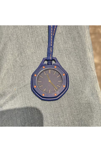 NANOSPACE Ap Boyol Pop Bioceramic Mechanical Watch Designed Leather Strap Bag...