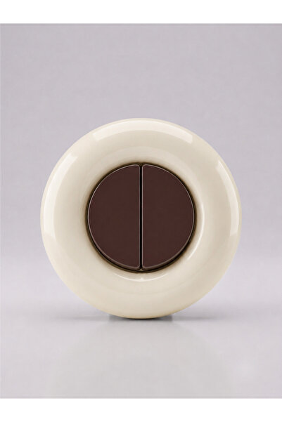 VRC Ticaret Special Design Bubble Series Exterior Cream Interior Brown Decora...