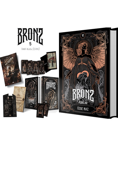 Guardian Kitap Bronz 5 Ölüm Tekli Hediyeli Kutulu ve Bronz 6 Aşıklar Ciltli (...