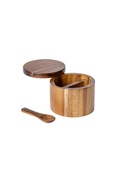 choice2 1PC 1PC-Rosewood Salt Jar, Solid Wood Box, Wooden Pepper Box, Kitchen...