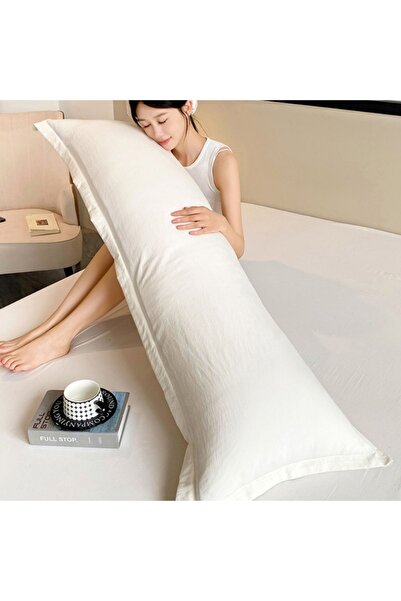 Choice3 48x150cm 1pcs beige 2025 new solid color washed cloud cotton long pil...