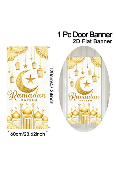 Choice5 101 Eid & Ramadan Door Banner Hanging Flag Ramadan Decoration 2026 fo...