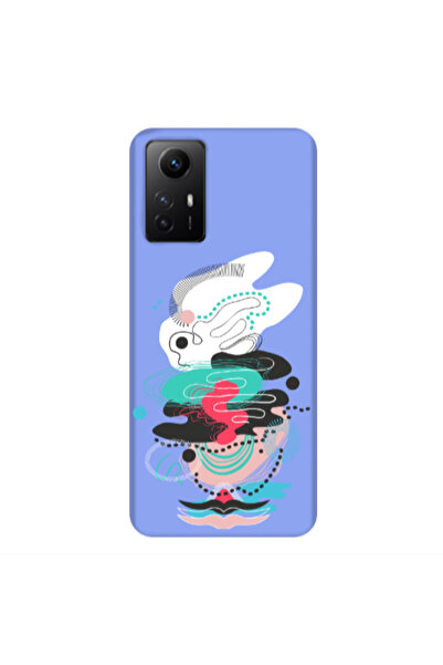 Other Xiaomi Redmi Note 12s Abstract 50 Light Purple Colored Silicone TPU Θήκη