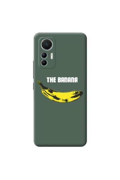 Other Xiaomi Mi 12 Lite The banana Dark Green Colored Silicone TPU Θήκη