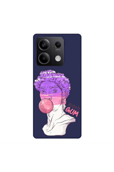 Other Xiaomi Redmi Note 13 5G Pin Bubble Dark blue Colored Silicone TPU Θήκη