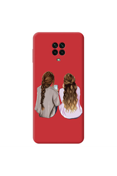 Other Xiaomi Redmi Note 9 Pro Friends Red Colored Silicone TPU Θήκη
