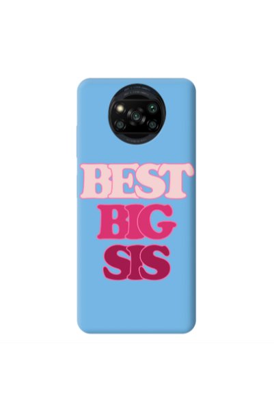 Other Xiaomi Poco X3 /X3 Pro Be Creative Blue Colored Silicone TPU Θήκη