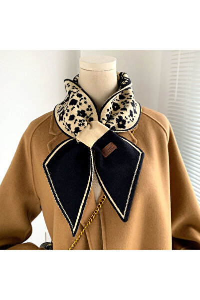 Choice6 LJS05-1 Houndstooth Plaid Luxury Brand Knitted Scarf 2023 New Scarf W...
