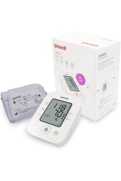Yuwell Blood Pressure Monitor Upper Arm YE660D | Bp Machine
