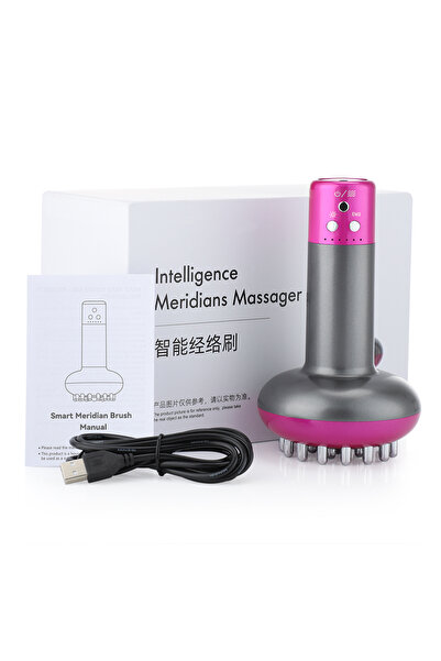 Choice PURPLE Intelligent Electric Massager Brush Home Portable Massager Fat ...