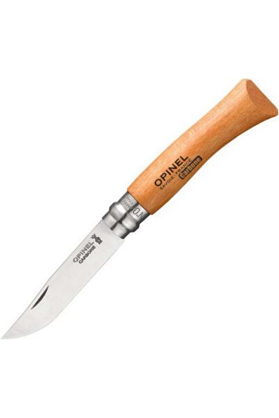 OEM Cutit turistic, Opinel, Otel carbon, 8 cm, Bej