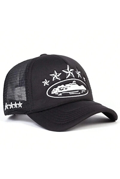 Choice10 55-60cm Five-Star-Black New Unisex Pentagram Baseball Hats Hip Hop A...