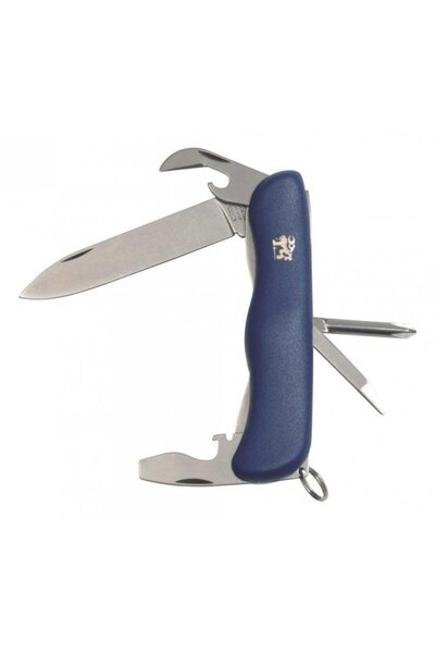 OEM Cutit de buzunar, Mikov, Inox, Argintiu/Bleumarin