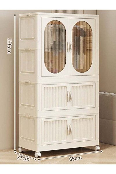 Generic CozyNest Freestanding Portable Wardrobe Closet Organizer with Hanging...