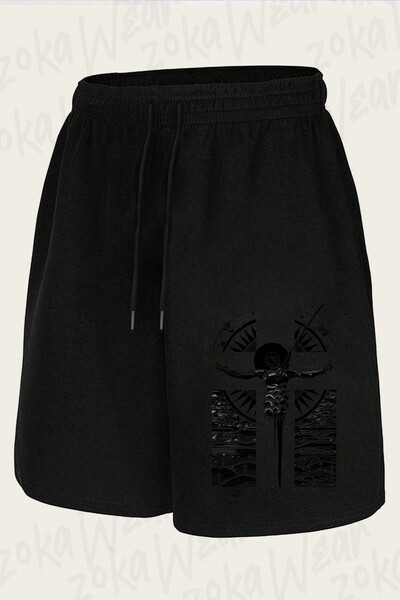 ZOKAWEAR Unisex σορτς Evangelion Adam Angel με στάμπα