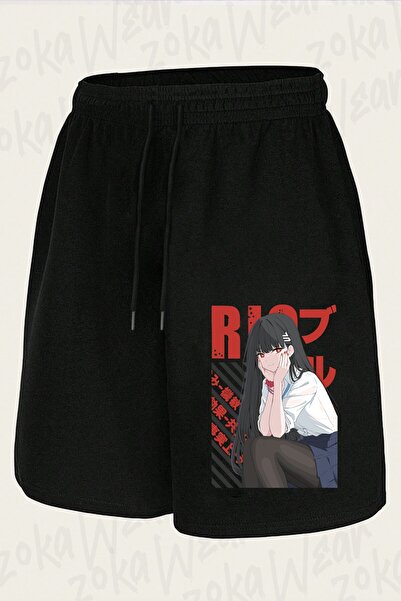 ZOKAWEAR Unisex Blue Archive Tsukatsuki Rio Design Printed Shorts
