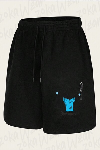 ZOKAWEAR Unisex σορτς με στάμπα Novak Djokovic Nole Tennis Design