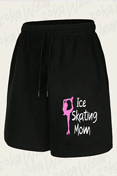 ZOKAWEAR Unisex Σορτς με στάμπα για πατινάζ στον πάγο Ice Skating v2 Design