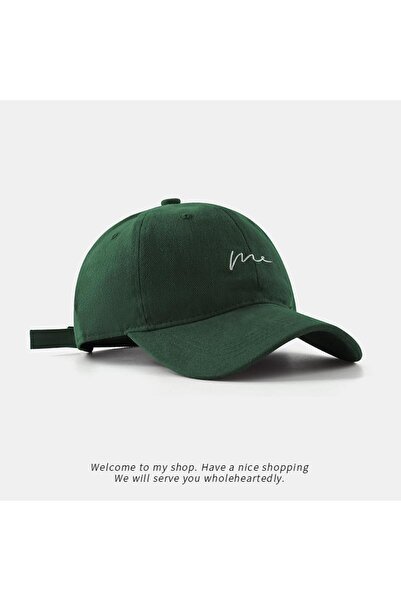Choice5 green Simple wave embroidered baseball cap, versatile for daily leisu...