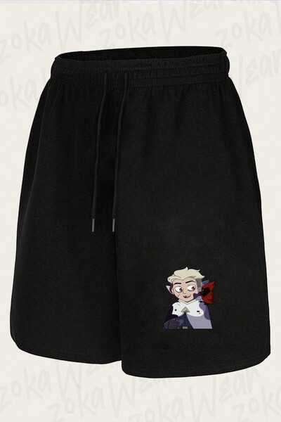 ZOKAWEAR Unisex Hunter the Owl House Design Printed Shorts