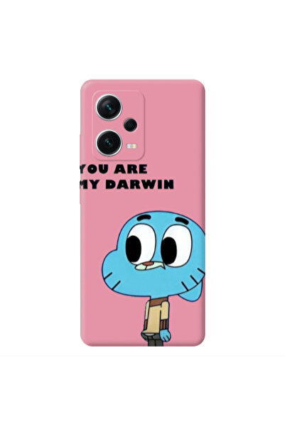 Other Xiaomi Poco X5 You are my darwin Pink Colored Silicone TPU Θήκη