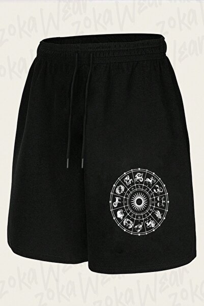 ZOKAWEAR Unisex Zodiac, Astrology Design Printed Shorts