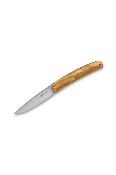 OEM Cutit Maserin Gourmet, satinat, lemn de maslin, cu toc, set cu etui din p...