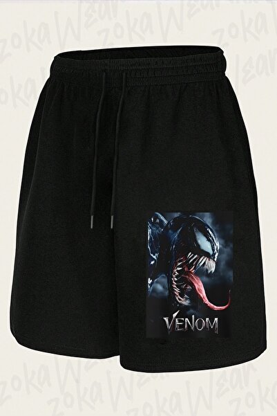 ZOKAWEAR Unisex Venom Poster Design Printed Shorts