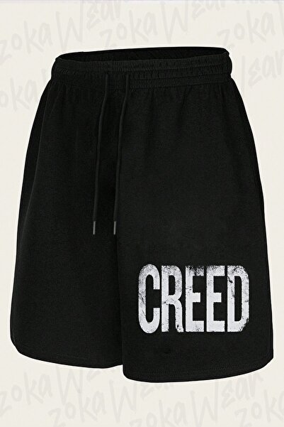 ZOKAWEAR Unisex Creed Design Printed Shorts