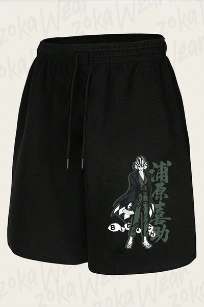 ZOKAWEAR Unisex Bleach Kisuke Urahara Special Design Printed Shorts