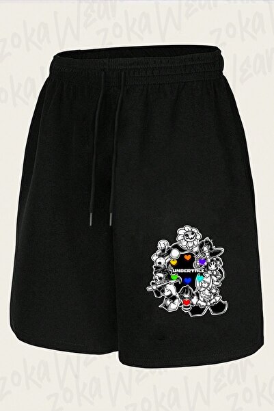 ZOKAWEAR Unisex Undertale Sans V10 Design Printed Shorts