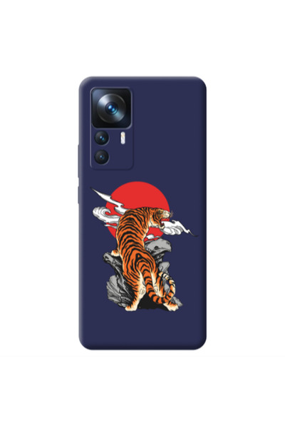 Other Xiaomi Mi 12T Angry Gorilla Dark blue Colored Silicone TPU Θήκη