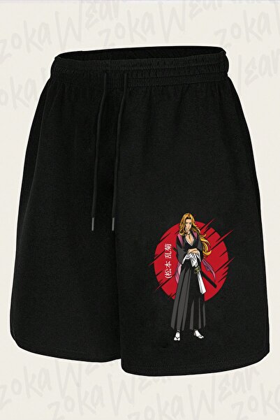 ZOKAWEAR Unisex Σορτς με στάμπα Bleach Matsumoto Rangiku