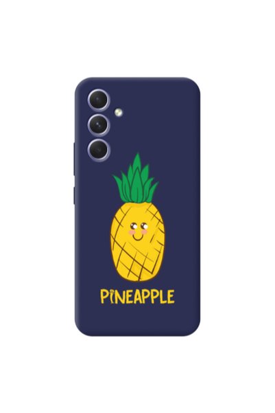 Other Samsung A26 Pineapple Dark blue Colored Silicone TPU Θήκη
