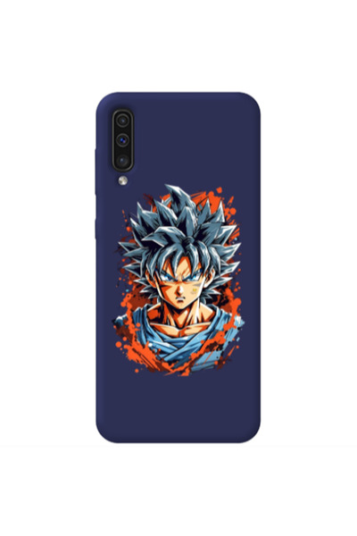 Other Samsung A70 Anime Goku Dark blue Colored Silicone TPU Θήκη