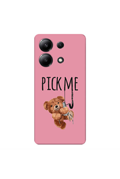 Other Xiaomi Redmi Note 13 4G Pick me Pink Colored Silicone TPU Θήκη