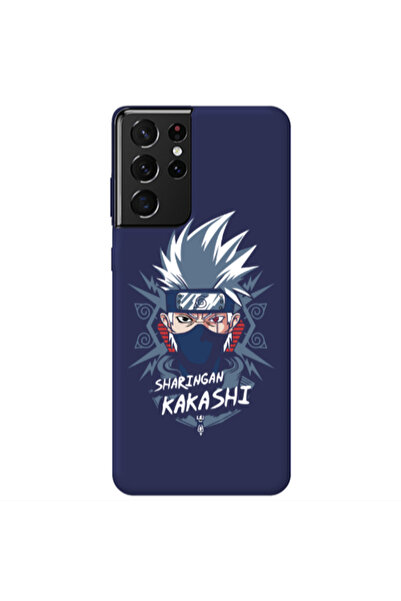 Other Samsung S21 Ultra Anime Mangoo Dark blue Colored Silicone TPU Θήκη