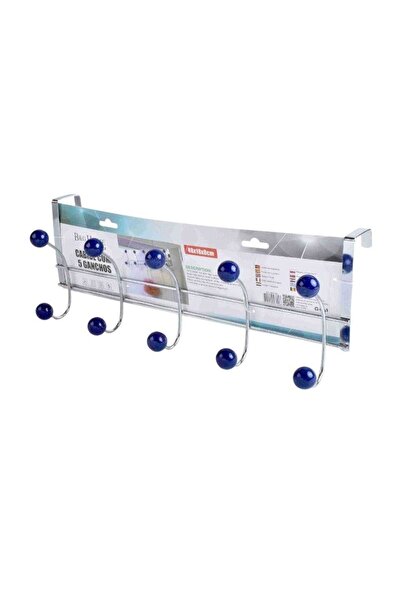Tradesor Μεταλλική κρεμάστρα πόρτας 5 θέσεων - OLD-6303 - 57724