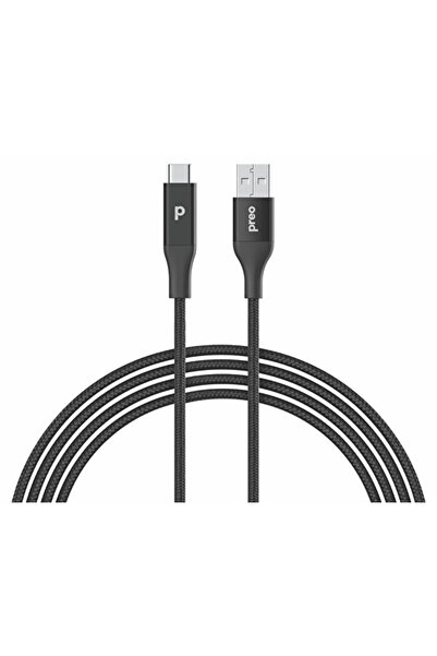Preo Mmu900 60W Usb-a to Usb-c Cable 1,2m Yüksek Hızlı Şarj Cihazı