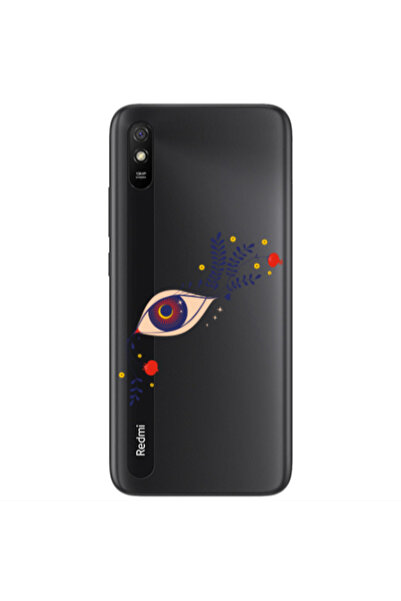 Other Xiaomi Redmi 9A Flower eye Transparent Silicone TPU Θήκη