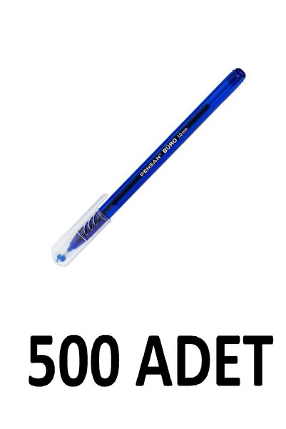 Pensan Office Pen 500 Pieces Ballpoint 1mm Pen