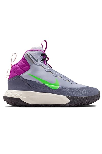 Nike Terrascout Leather Sneaker Hakiki Deri Bilekli Günlük Spor Ayakkabı Lila